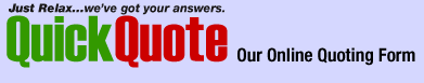 Quick Quote Online Quoting Form