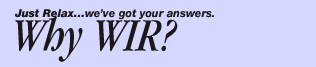 Why WIR?