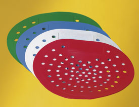 vinyl deodorizing urinal screen