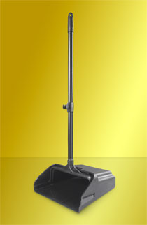 Lobby Dust Pan with Wheels